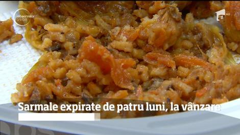 Un tânăr din Capitală a cumpărat sarmale expirate de patru luni dintr-un supermaket