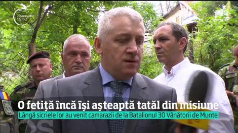 Imagini CUTREMURĂTOARE. Militarii care au murit sub fiarele camionului vechi de 30 de ani au fost înmormântaţi