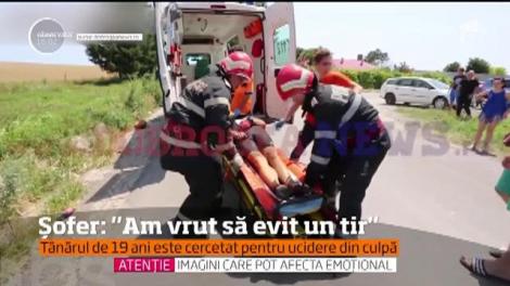 Şoferul care a spulberat cu maşina trei turişti englezi veniţi să ne viziteze ţara pe biciclete, cercetat în stare de libertate!