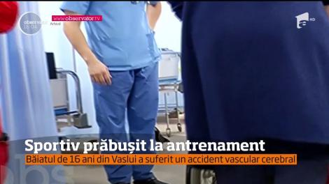 Sportiv de doar 16 ani, atac vascular cerebral în sala de antrenamente