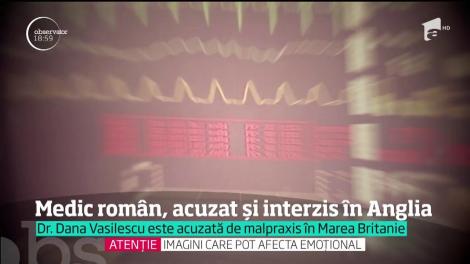 Şefa secţiei de Arşi a Spitalului Floreasca, acuzată de malpraxis în Marea Britanie