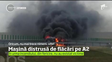 Au fost zeci de minute de panică pe drumul dinspre mare