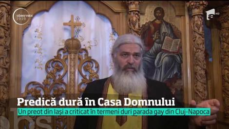 Un preot foloseşte cuvinte extrem de dure la adresa persoanelor gay, chiar în Casa Domnului: "Cum să permiți la 20 de descreierați să facă o paradă?" (VIDEO)