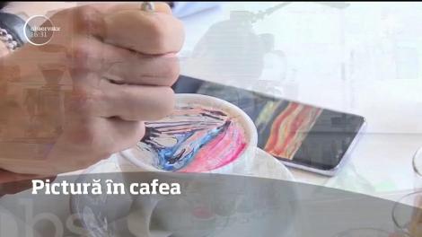A ajuns milionar cu desene în cafea! Tablouri celebre ale lui Van Gogh, reproduse în ceașcă de către un tânăr militar