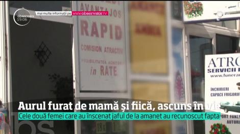 Au ascuns aurul în vie. Jaful de la casa de amanet din Oneşti, înscenat