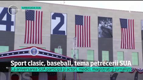 O recepţie cu mare fast are loc la Ambasada Americii de la Bucureşti. Americanii sărbătoresc 241 de ani de la Declaraţia de Independenţă