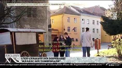 Liviu Arteni, fostul soț al Israelei, cerșetor la Cannes: ”Mănânc din tomberoane!”