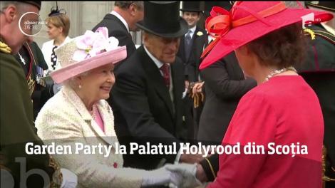 Familia regală, garden party la palatul din Scoția