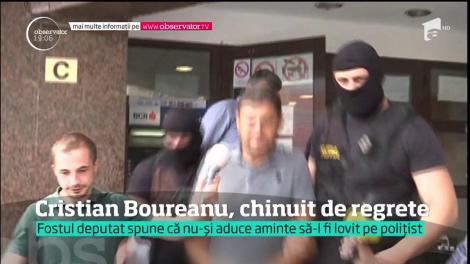 Cristian Boureanu regretă scandalul cu poliţia. Fostul deputat mai spune că episodul violent din stradă i-a distrus cariera