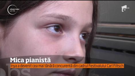 La numai opt ani, Inya ştie să cânte partituri ale celor mai cunoscuţi pianişti ai lumii