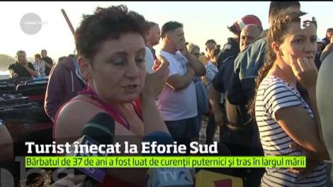 Marea şi-a cerut din nou tributul! Un bărbat de 37 de ani s-a înecat la Eforie Sud!
