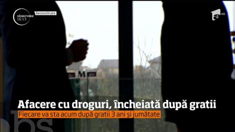 Afacere cu droguri, încheiată după gratii