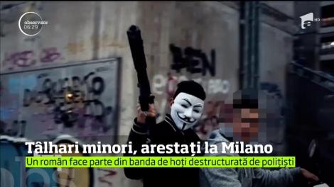 O grupare de tâlhari formată din şase minori, inclusiv un român, a fost destructurată în Italia