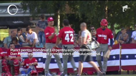 România are echipă de baseball și se bate cu americanii! La meci a fost un spectator de gală