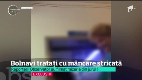 La Spitalul Sfântul Ioan din Capitală bolnavii sunt tratați cu mâncare stricată