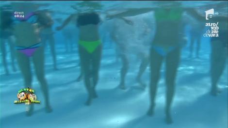 Fitness la Neatza! AquaGym, gimnastică în apă pentru copii şi adulţi