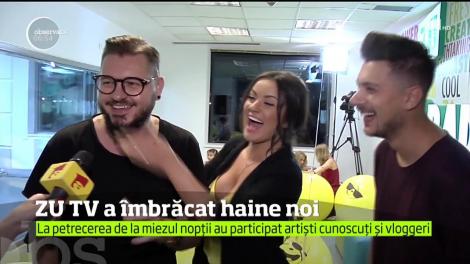 ZU TV a îmbracat haine noi!  Petrecere mare de relansare la "Matinalul de la miezul nopţii"
