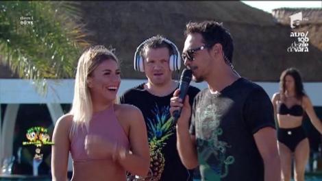 Finalistele concursului "Regina Verii": Alessandra, Alina Drăghici şi Alis Pavel