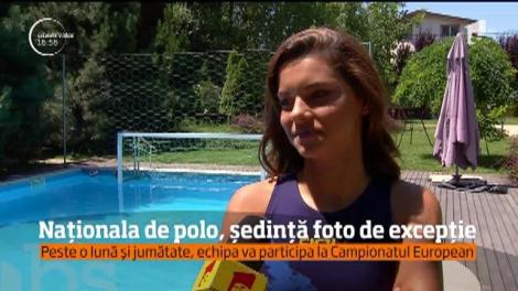 Naționala de polo, ședință foto de excepție