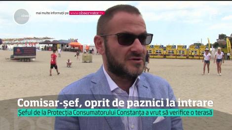 Festivalul Neversea transformă Constanţa în fortăreaţă!  Comisar-şef, în misiune, oprit de paznici la intrare