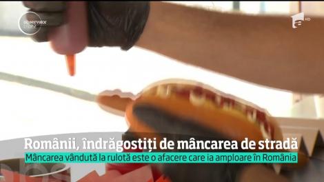 Românii, îndrăgostiţi de mâncarea de stradă