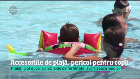 Jucăriile sunt preferatele copiiilor şi pe plajă, şi în apă. Însă nu toate sunt sigure pentru ei. Unele conţin substanţe toxice