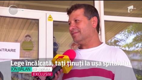 &Icirc;n Rom&acirc;nia, eşti tată, eşti discriminat. &Icirc;n multe spitale, pruncii bolnavi sunt primiţi doar &icirc;nsoţiţi de mame, de bunici sau de mătuşi. Taţii au interzis &icirc;n saloane