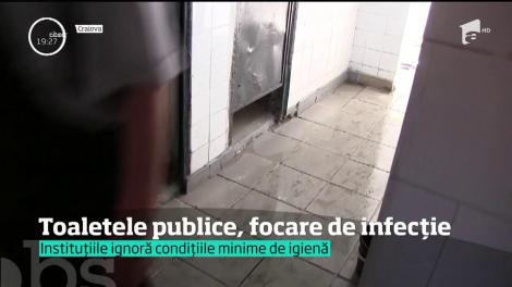 În instituţiile statului - inclusiv în spitale - toaletele arată ca în evul mediu. Cele renovate stau sub cheie