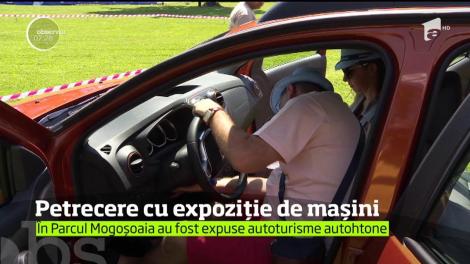 Petrecere cu expozitie de masini, în Parcul Mogoşoaia