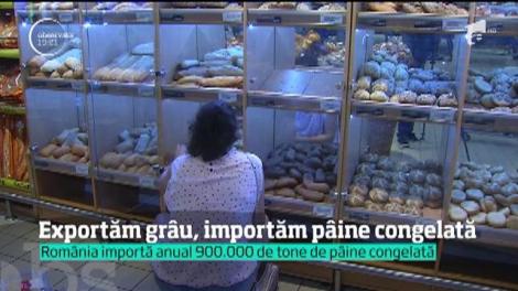 &Icirc;n anul &icirc;n care Rom&acirc;nia e din nou gr&acirc;narul Europei, m&acirc;ncăm p&acirc;ine congelată de export!