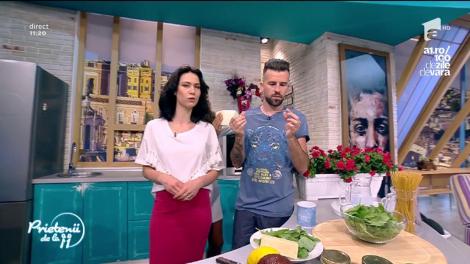 Andreea Moldovan găteşte "Paste cu avocado"