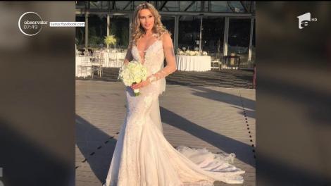 Imagini de la nunta lunii iulie în România. Două cunoscute vedete s-au căsătorit după o relație cu peripeții!