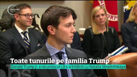 Un nou episod al scandalului implicării Rusiei în alegerile din SUA. Donald Trump Jr. a recunoscut că s-a întâlnit cu o avocată apropiată Kremlinului