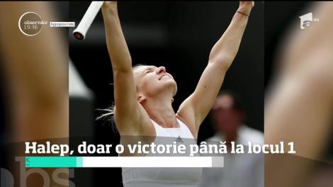 Simona Halep, la doar o victorie până la numărul unu al tenisului mondial feminin