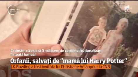 Orfanii, salvaţi de JK Rowling, "mama lui Harry Potter"