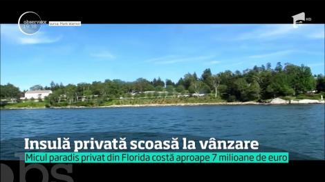 Insulă privată scoasă la vânzare