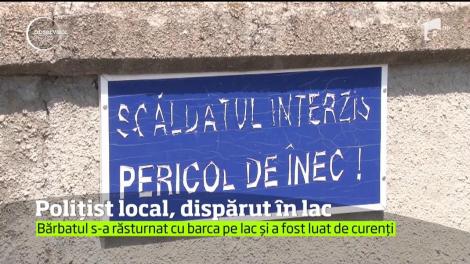 Un poliţist local din Gorj, căutat de două zile în lacul de acumulare Valea lui Iovan