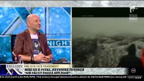 Miki, ex K-pital, revenire în forță: ”Acum am trupă live”