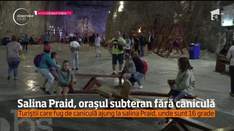 Salina Praid, orașul subteran fără caniculă