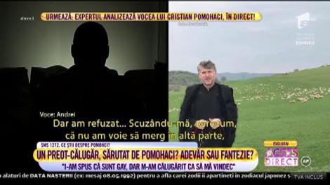 Noi acuzaţii grave la adresa lui Cristian Pomohaci! Un preot-călugăr, sărutat de preot: "I-am spus că eu sunt infectat cu HIV"