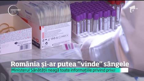 Statul se pregăteşte să privatizeze mai multe centre de transfuzii