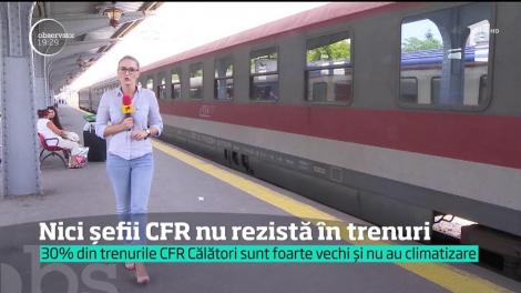 O călătorie cu trenul îi îngrozeşte chiar şi pe şefii din CFR