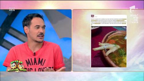 Rubrica "Decât un prieten în plus pe Facebook, mai bine un prieten în minus". Mesajul zilei: "Frate, frate, spate-n spate, moare dușmanele toate"