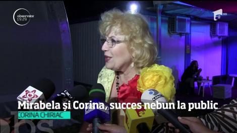 Mirabela Dauer şi Corina Chiriac au cântat în faţa a mii de tineri la Electric Castel