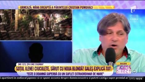 Cornel Galeş a negat, noi avem dovada că se iubeşte cu blonda! S-au sărutat şi a înnoptat la ea acasă