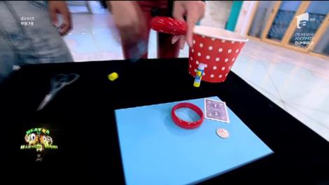 Cristina Strecopîtov, truc de magie pentru copii