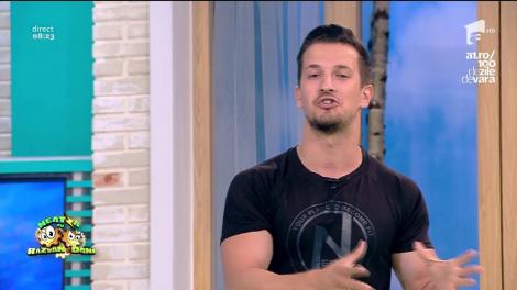 Fitness la Neatza! Instructorul Florin Neby a prezentat alături de fete, un antrenament perfect pentru a ne menţine în formă pe toată durata concediului