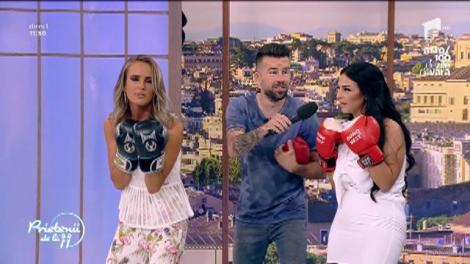 Pare firavă, însă te năucește. Lecția de box cu Francisca: ”Lovitura asta trebuie să ajungă în bărbie!”