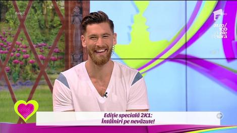 Robert Popescu, cel mai ispititor asistent TV din România, seară de neuitat acasă la două fete frumoase: ”De la ele am venit direct la emisune”