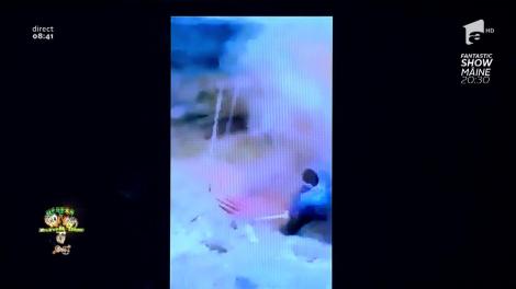 Smiley News. O singură lovitură. Ce poate face Dorel cu un târnăcop